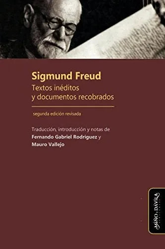 Libro Sigmund Freud: Textos Inéditos y Documentos