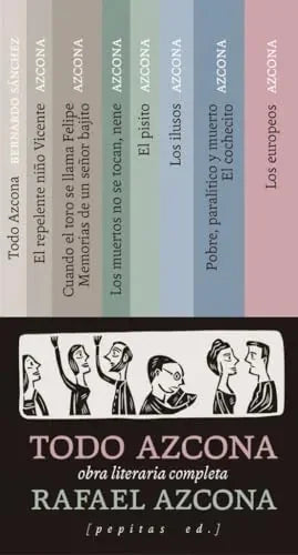 Libro Todo Azcona Obra Literaria Completa