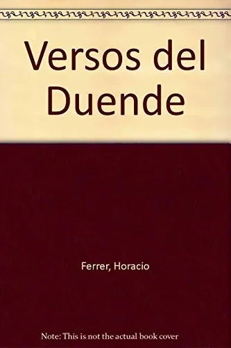 Libro Versos Del Duende