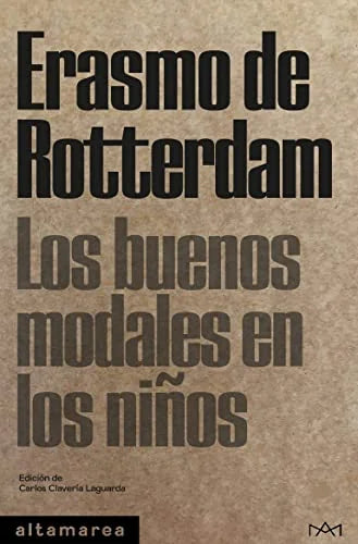 Libro LOS BUENOS MODALES EN LOS NINOS de DE ROTTERDAM ERASMO en Colombia, literatura