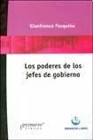 Libro LOS PODERES DE LOS JEFES DE GOBIERNO de GIANFRANCO PASQUINO en Colombia, politica