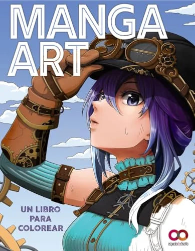 Libro MANGA ART UN LIBRO PARA COLOREAR de YEO JOLENE y LOW ZI RONG en Colombia, dibujo