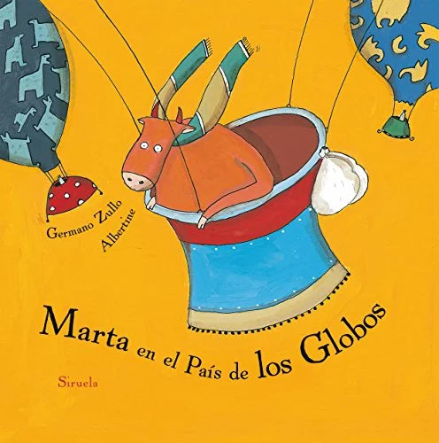 Libro MARTA EN EL PAIS DE LOS GLOBOS de ZULLO GERMANO en Colombia, infantil