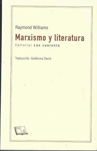 Libro MARXISMO Y LITERATURA de WILLIAMS RAYMOND en Colombia, politica