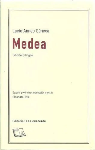 Libro MEDEA EDICION BILINGUE de LUCIO ANEO SENECA en Colombia, literatura