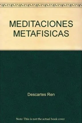 Libro MEDITACIONES METAFISICAS de DESCARTES RENE en Colombia, filosofia
