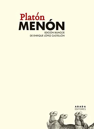 Libro MENON EDICION BILINGUE de PLATON en Colombia, filosofia