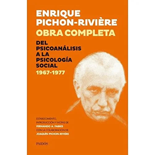 Libro OBRA COMPLETA DEL PSICOANLISIS A LA PSICOLOGIA de PICHON RIVIERE ENRIQUE en Colombia, psicoanalisis