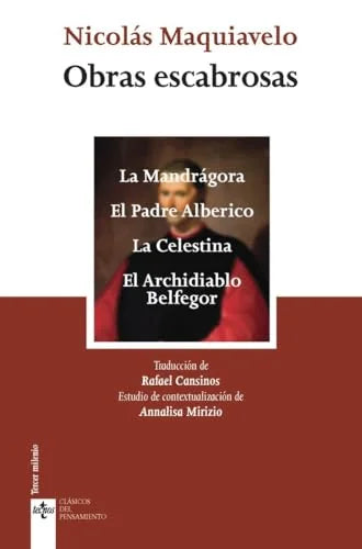 Libro OBRAS ESCABROSAS de MAQUIAVELO NICOLAS en Colombia, filosofia