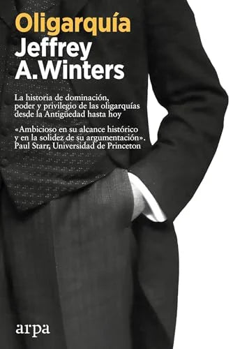 Libro OLIGARQUIA de WINTERS JEFFREY A en Colombia, politica