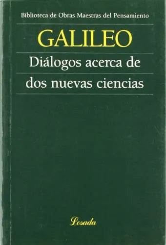 Libro Dialogos Acerca De Dos Nuevas Ciencias