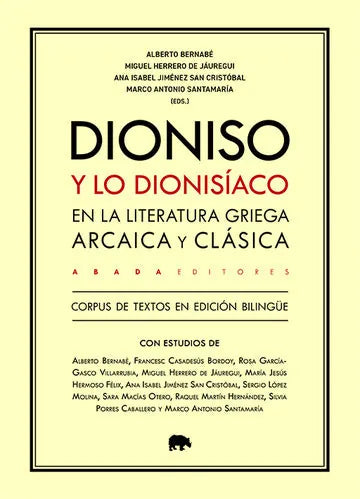 Libro Dioniso Y Lo Dionisiaco En La Literatura