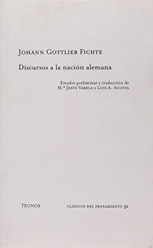Libro Discursos A La Nacion Alemana