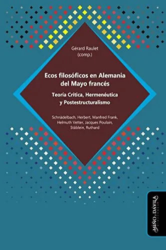 ECOS FILOSOFICOS EN ALEMANIA DEL MAYO FR - Icaro Libros