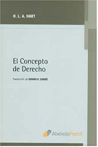 Libro El Concepto De Derecho