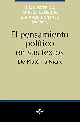 El Pensamiento Politico En Sus Textos De - Icaro Libros