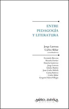 Libro Entre Pedagogia Y Literatura