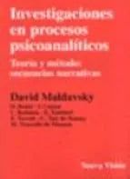 Libro Investigaciones En Procesos Psicoanaliti