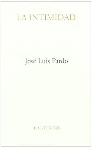 Libro La Intimidad