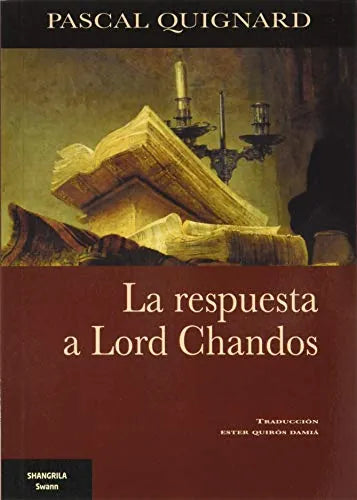 Libro La Respuesta A Lord Chandos