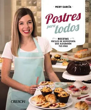 Libro POSTRES PARA TODOS de GARCIA MERY en Colombia, cocina