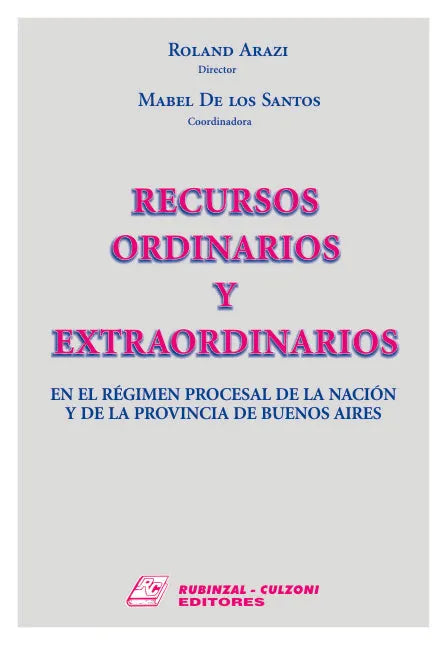 Libro Recursos Ordinarios Y Extraordinarios