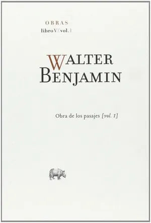 Libro WALTER BENJAMIN LIBRO V VOL 2 de BENJAMIN WALTER en Colombia, filosofia