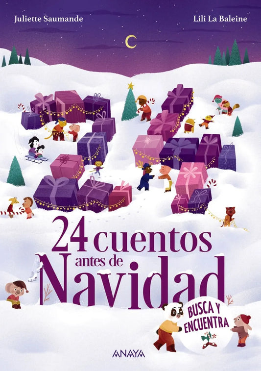 Libro 24 CUENTOS ANTES DE NAVIDAD de SAUMANDE JULIETTE en Colombia, infantil