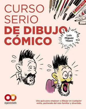 Libro CURSO SERIO DE DIBUJO CÓMICO de MIGUEZ YBARZ LUIS en Colombia, diseño