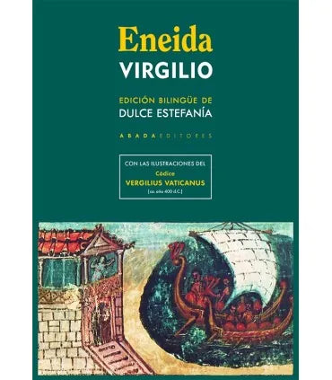 Libro ENEIDA de VIRGULIO en Colombia, literatura