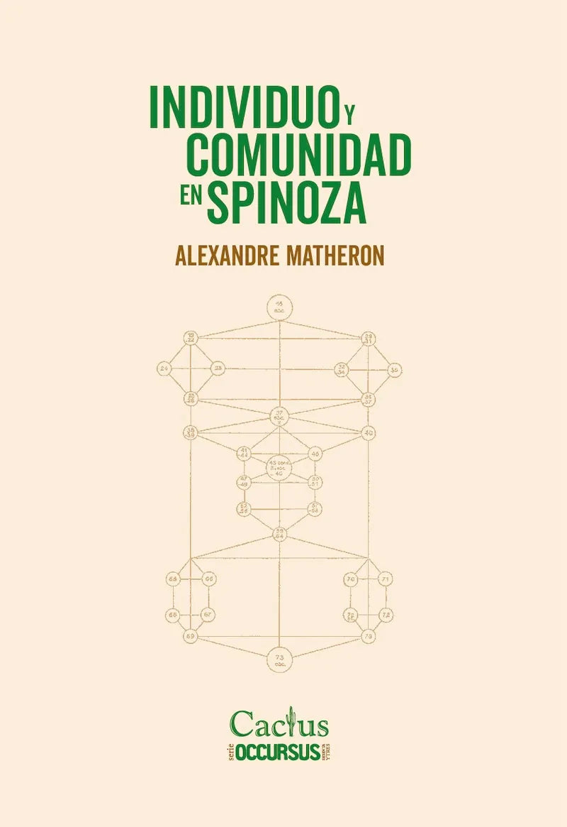 Libro INDIVIDUO Y COMUNIDAD EN SPINOZA de MATHERON ALEXANDRE en Colombia, filosofia