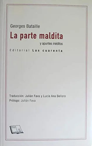 Libro LA PARTE MALDITA de BATAILLE GEORGES en Colombia, literatura