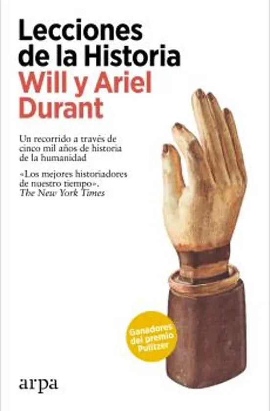 Libro LECCIONES DE LA HISTORIA de WILL Y ARIEL DURANT en Colombia, historia