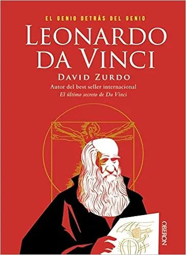 Libro LEONARDO DA VINCI de ZURDO DAVID en Colombia, biografia