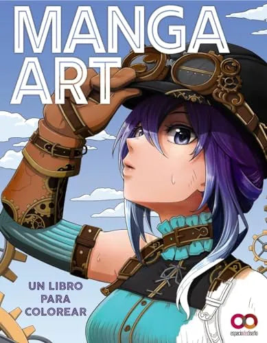 Libro MANGA ART UN LIBRO PARA COLOREAR de YEO JOLENE y LOW ZI RONG en Colombia, dibujo