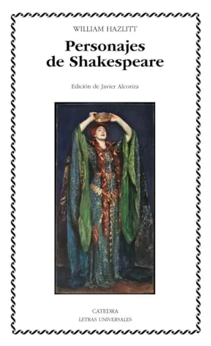 Libro PERSONAJES DE SHAKESPEARE de HAZLITT WILLIAM en Colombia, ensayo