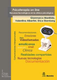 Libro PSICOTERAPIA ON LINE RECURSOS TECNOLOGICOS EN LA CLINICA PSICOLOGICA de MANFRIDA GIANMARCO en Colombia, psicologia