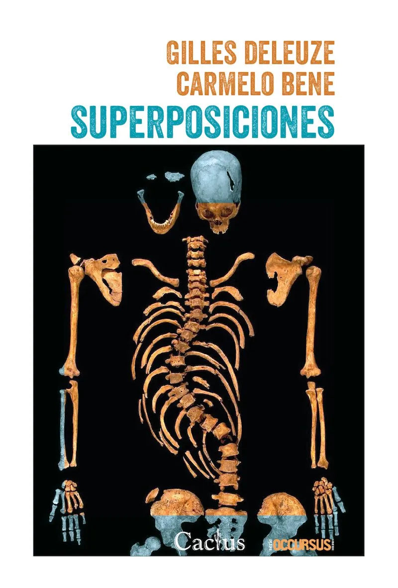 Libro SUPERPOSICIONES de DELEUZE GILLES- BENE CARMELO en Colombia, teatro