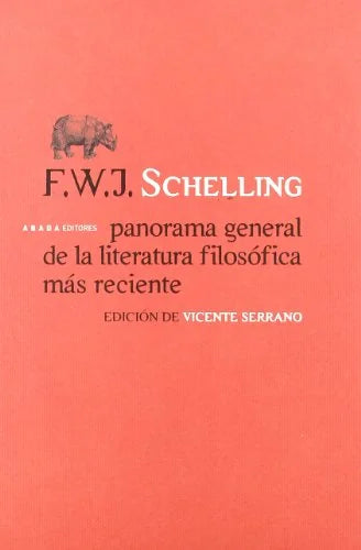 Libro PANORAMA GENERAL DE LA LITERATURA FILOSOFICA de SCHELLING F.W.J. en Colombia, ensayo