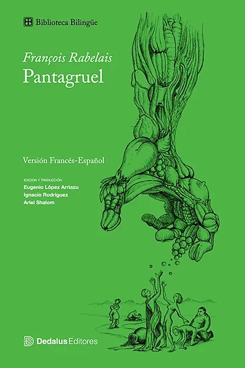 Portada del libro Pantagruel, de Rabelais Fancois (Dedalus)