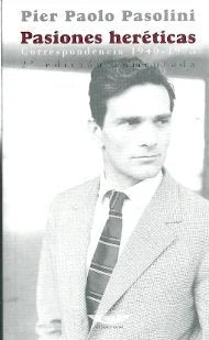 Libro PASIONES HERETICAS de PASOLINI PIER PAOLO en Colombia, literatura
