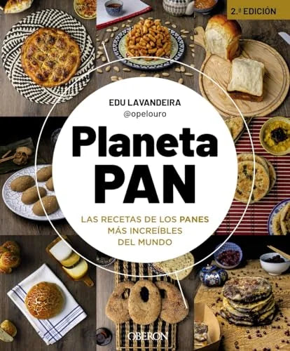 Libro PLANETA PAN LAS RECETAS DE LOS PANES MAS INCREIBLES DEL MUNDO de LAVANDEIRA EDU en Colombia, cocina