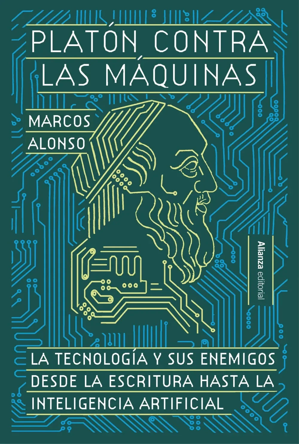 Libro PLATON CONTRA LAS MAQUINAS de ALONSO MARCOS en Colombia, ensayo