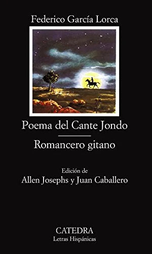 Libro POEMA DEL CANTE JONDO ROMANCERO GITANO de GARCIA LORCA FEDERICO en Colombia, literatura