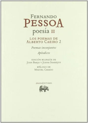 Libro POESIA II LOS POEMAS DE ALBERTO CAEIRO de PESSOA FERNANDO en Colombia, poesia