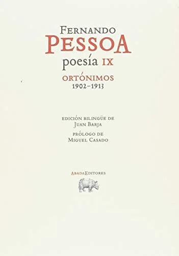 Libro POESIA IX ORTONIMOS de PESSOA FERNANDO en Colombia, poesia