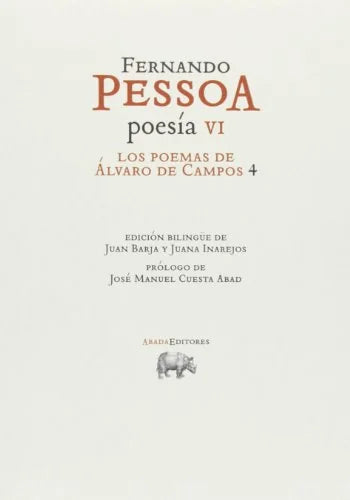 Libro POESIA VI LOS POEMAS DE ALVARO DE CAMPO de PESSOA FERNANDO en Colombia, poesia