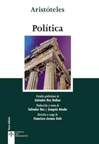 Libro POLITICA de ARISTOTELES en Colombia, politica