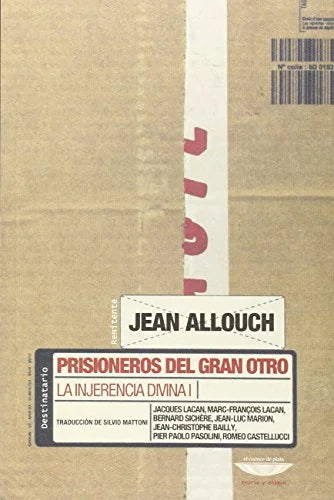 Libro PRISIONEROS DEL GRAN OTRO LA INJERENCIA DIVINA I de ALLOUCH JEAN en Colombia, psicoanalisis