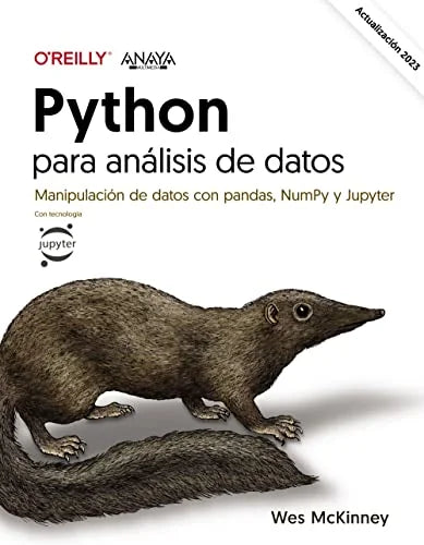 Libro PYTHON PARA ANALISIS DE DATOS de MCKINNEY WES en Colombia, ingenieria